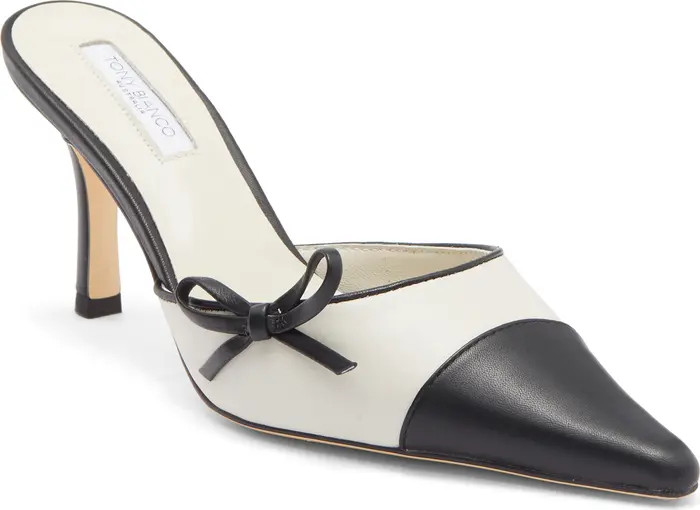 Shirley Pointed Cap Toe Mule (Women) | Nordstrom
