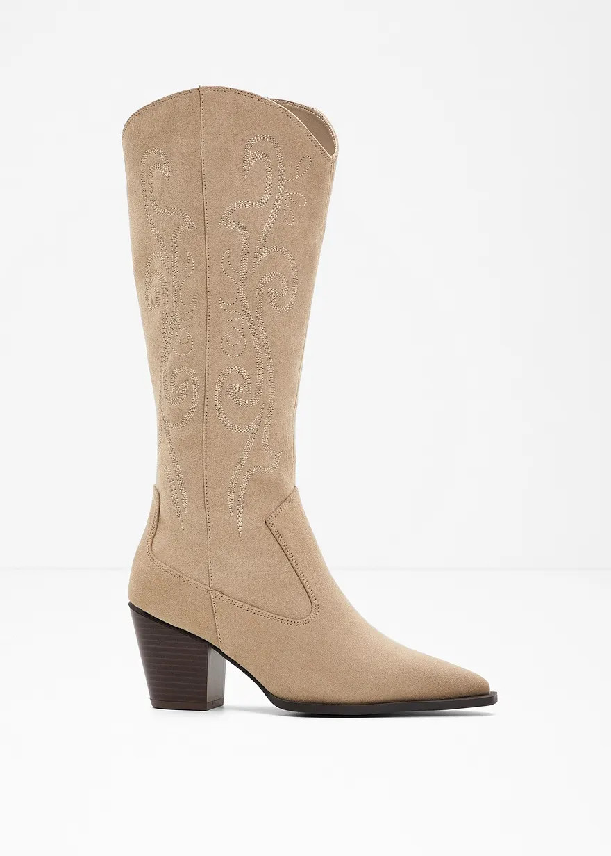 Cowboy-Stiefel mit Stickerei | Bonprix DE