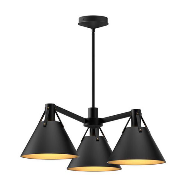 Archer Three-Light Chandelier | Bellacor