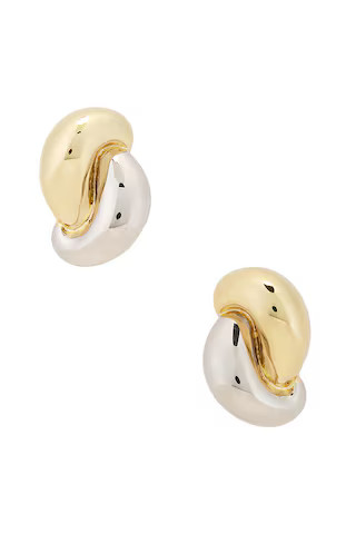 LELET NY Cami Metal Earrings in Mixed Metal from Revolve.com | Revolve Clothing (Global)