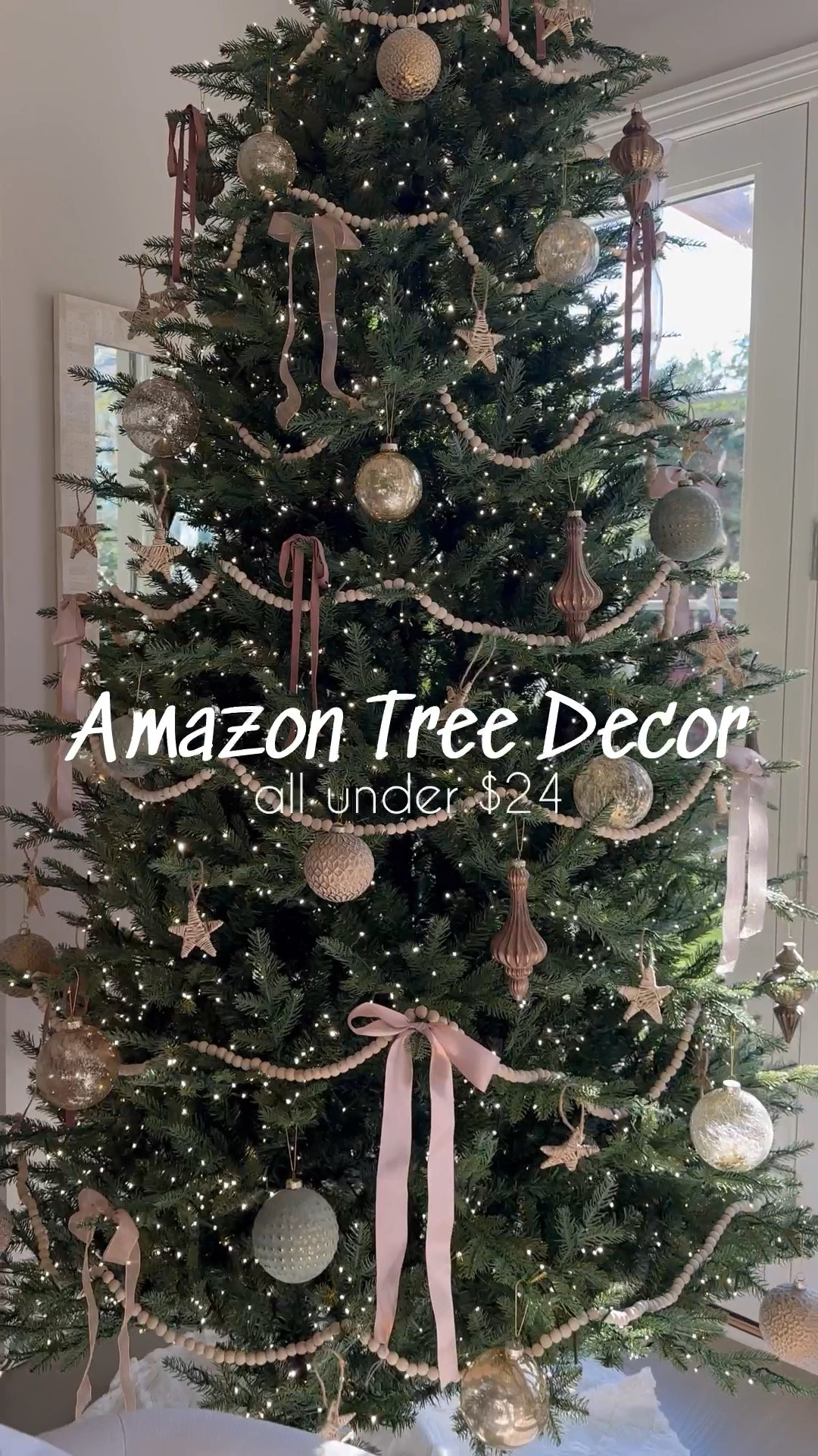 Amazon Christmas tree decor to snag early!! Super affordable and festive finds! 

#LTKFindsUnder50 #LTKHoliday #LTKSaleAlert