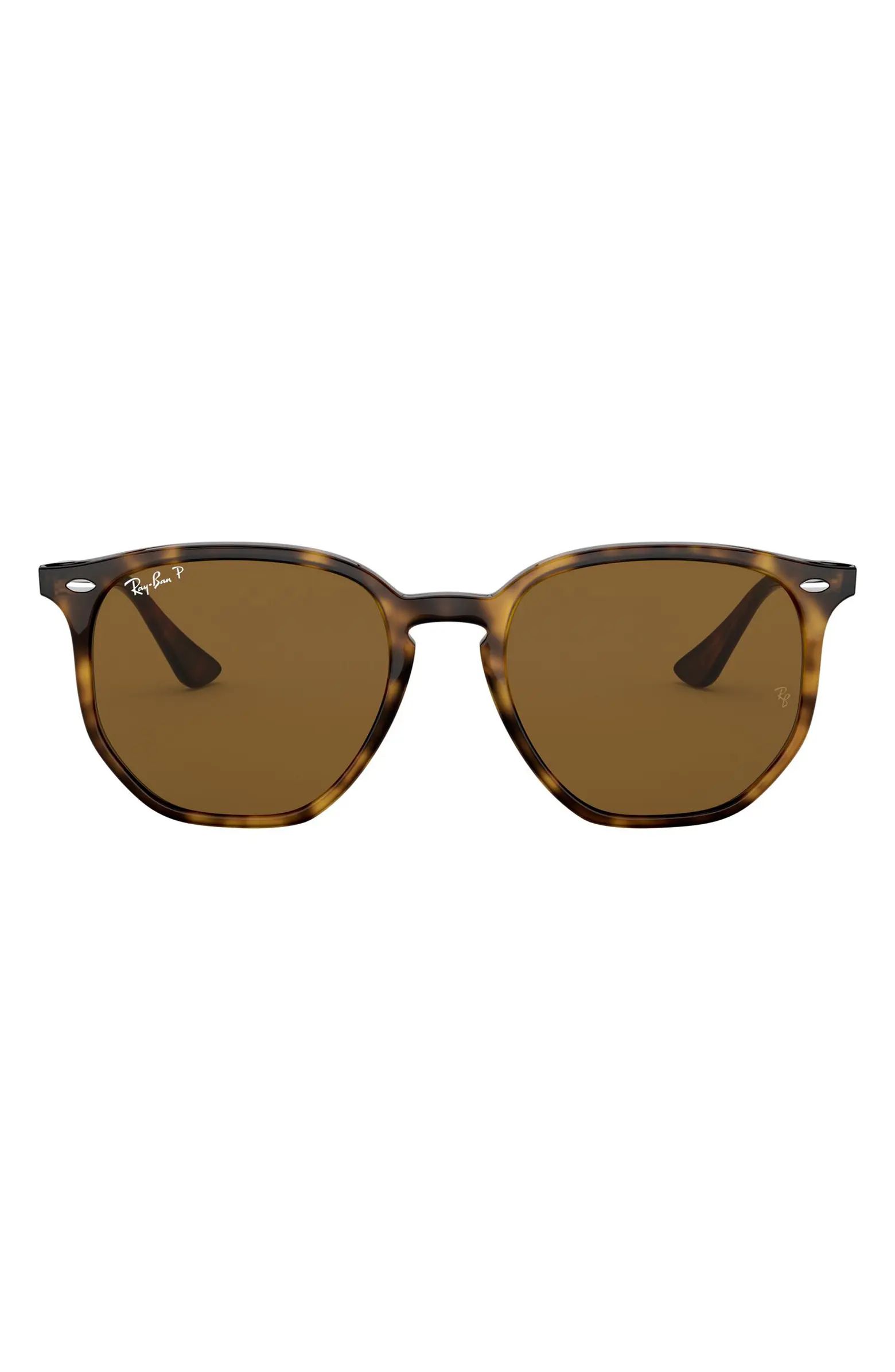 54mm Polarized Round Sunglasses | Nordstrom