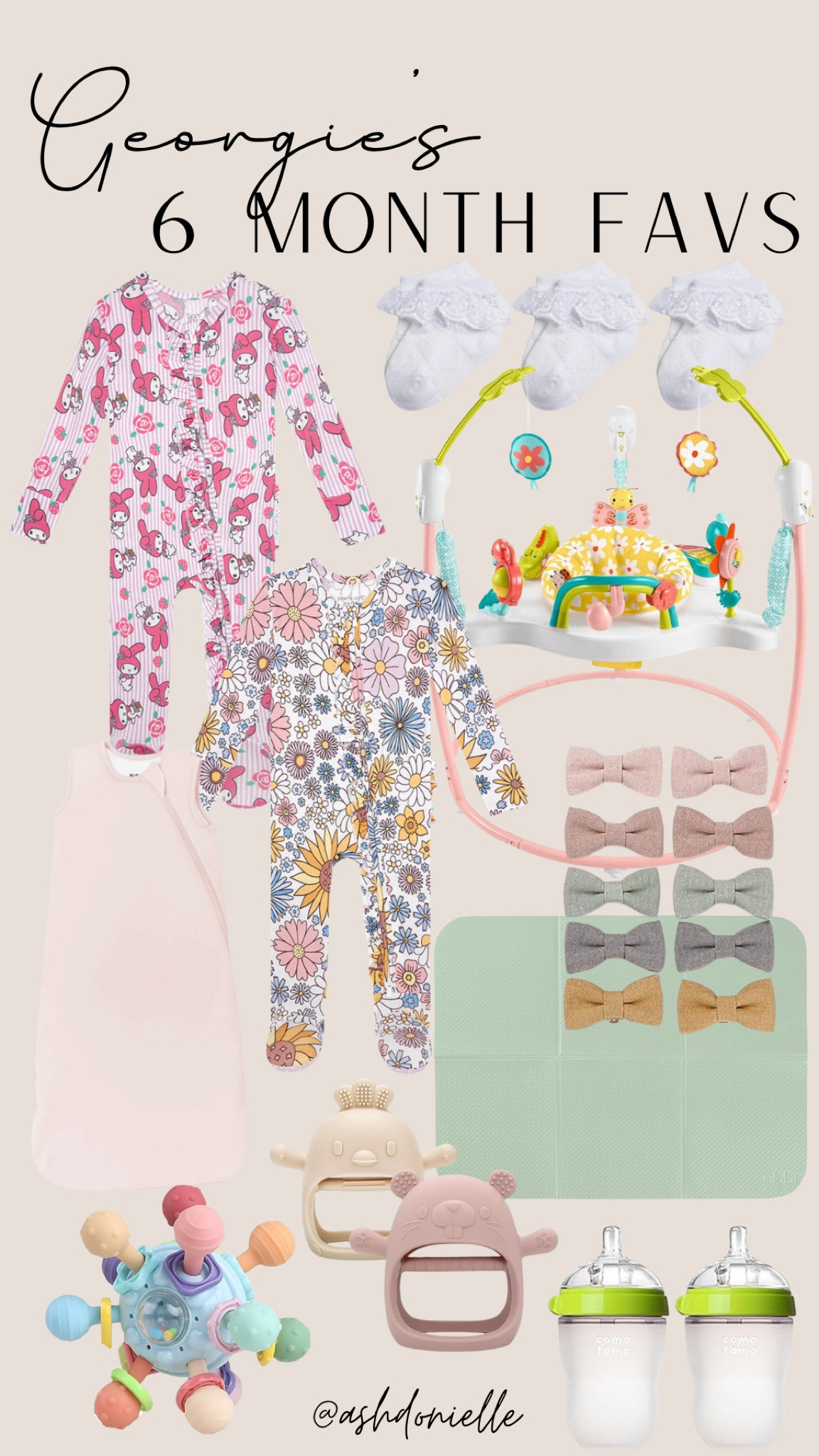 Georgie’s 6 month old favorites - baby must haves - baby favs - baby essentials - cute baby finds - baby favs - baby girl - baby toys - 6 month old baby finds 

#LTKstyletip #LTKbaby #LTKbump