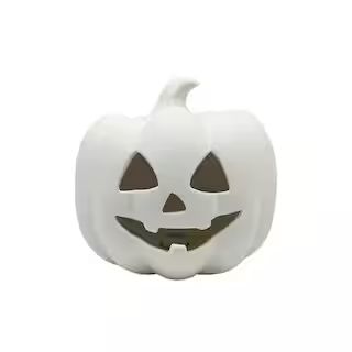 Smiling Pumpkin DIY Ceramic LED Décor by Make Market® | Michaels | Michaels Stores