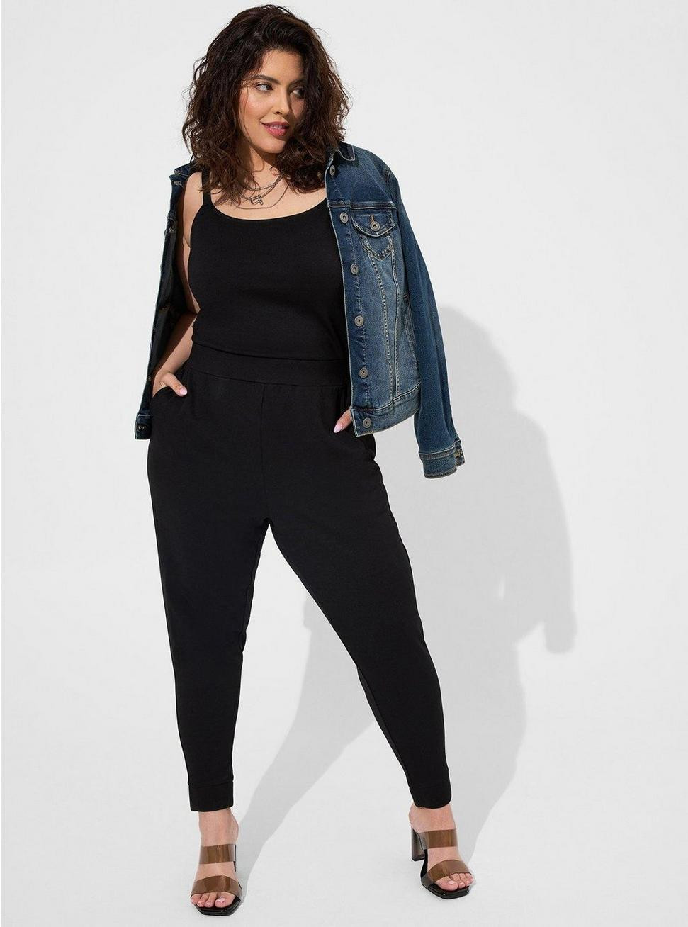 Ponte Sleeveless Jumpsuit | Torrid (US & Canada)
