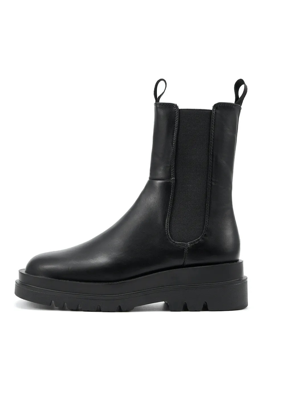 Novo Black Zwolle Wide Fit Chunky Ankle Boots – Black | Matalan (UK)