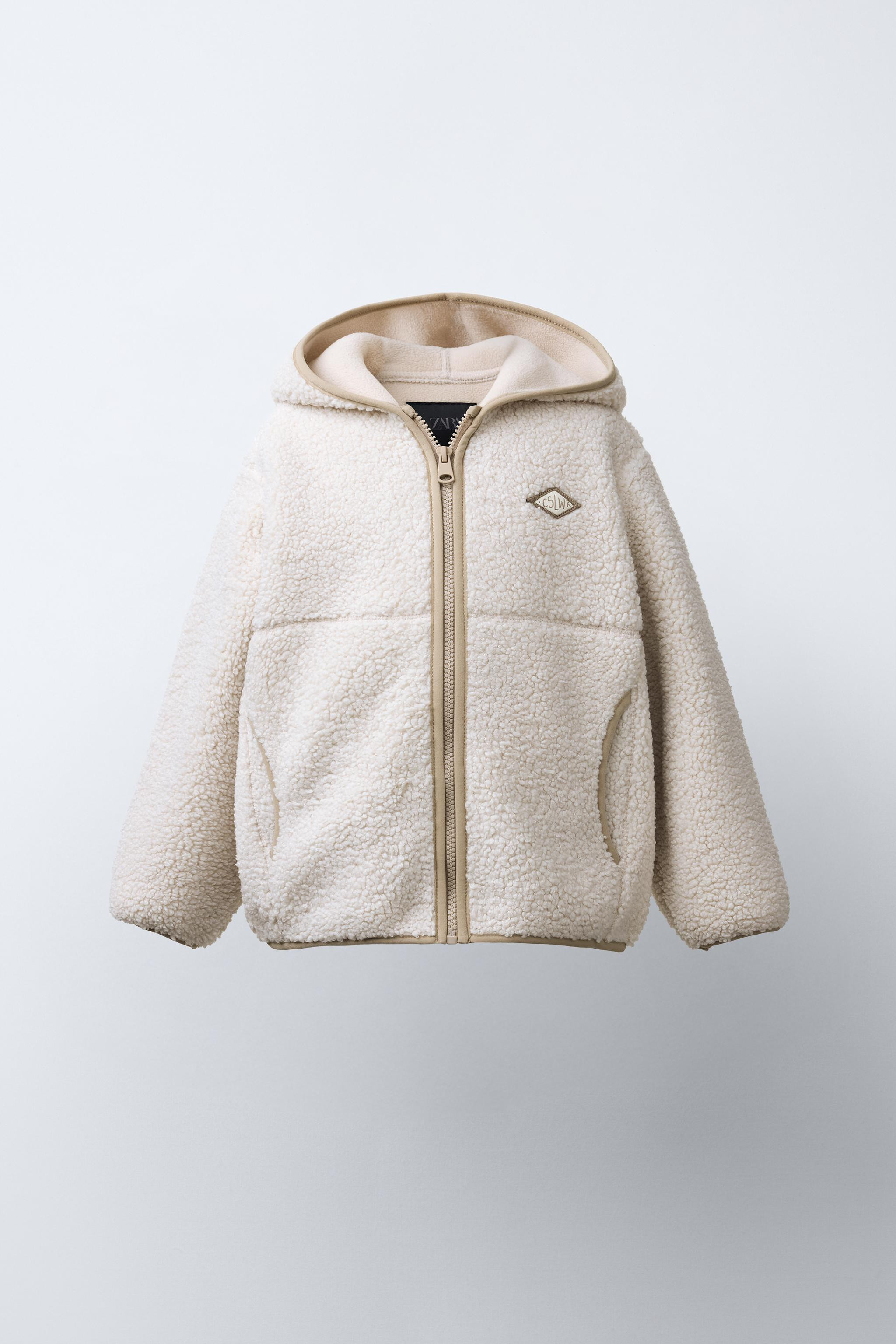 HOODED FLEECE JACKET | Zara US