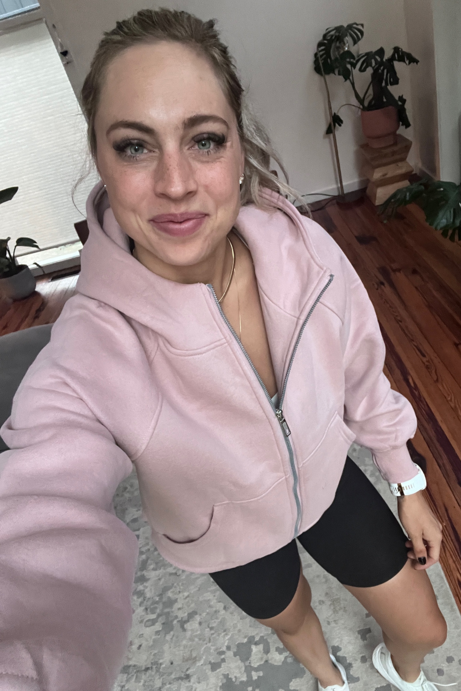 This lululemon dupe so so good! I am wearing a size small and it is the perfect amount of oversized, and the sleeve length is long enough! 

This pink color is so pretty and I was inspired by the new Stawberry Milkshake color at Lululemon.

#LTKstyletip #LTKfindsunder50 #LTKfitness