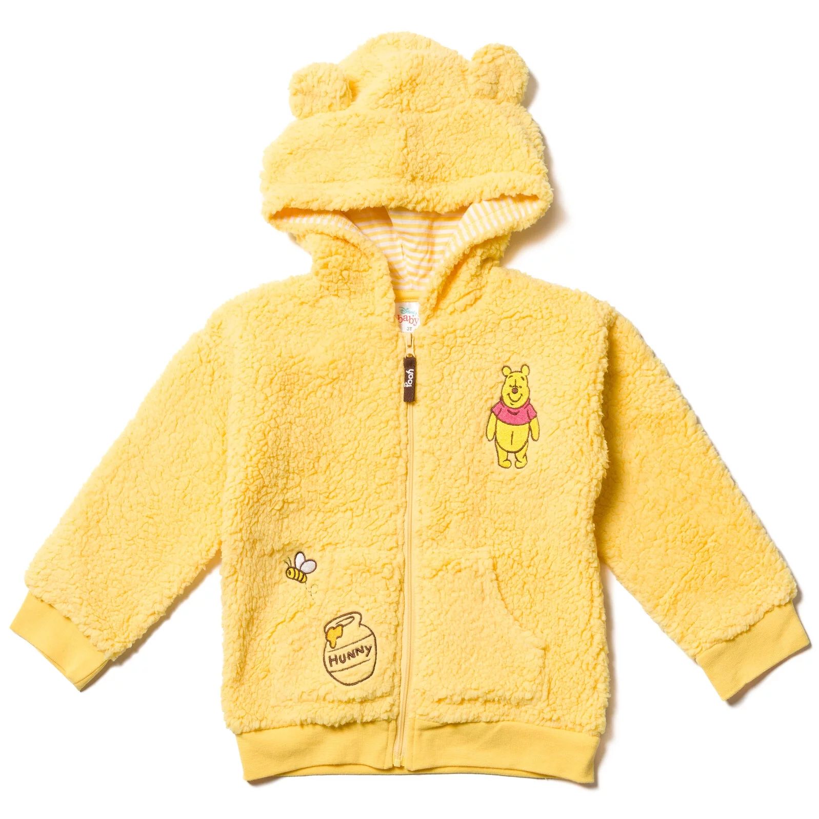 Disney Winnie the Pooh Newborn Baby Boys Zip Up Hoodie Newborn to Little Kid | Walmart (US)