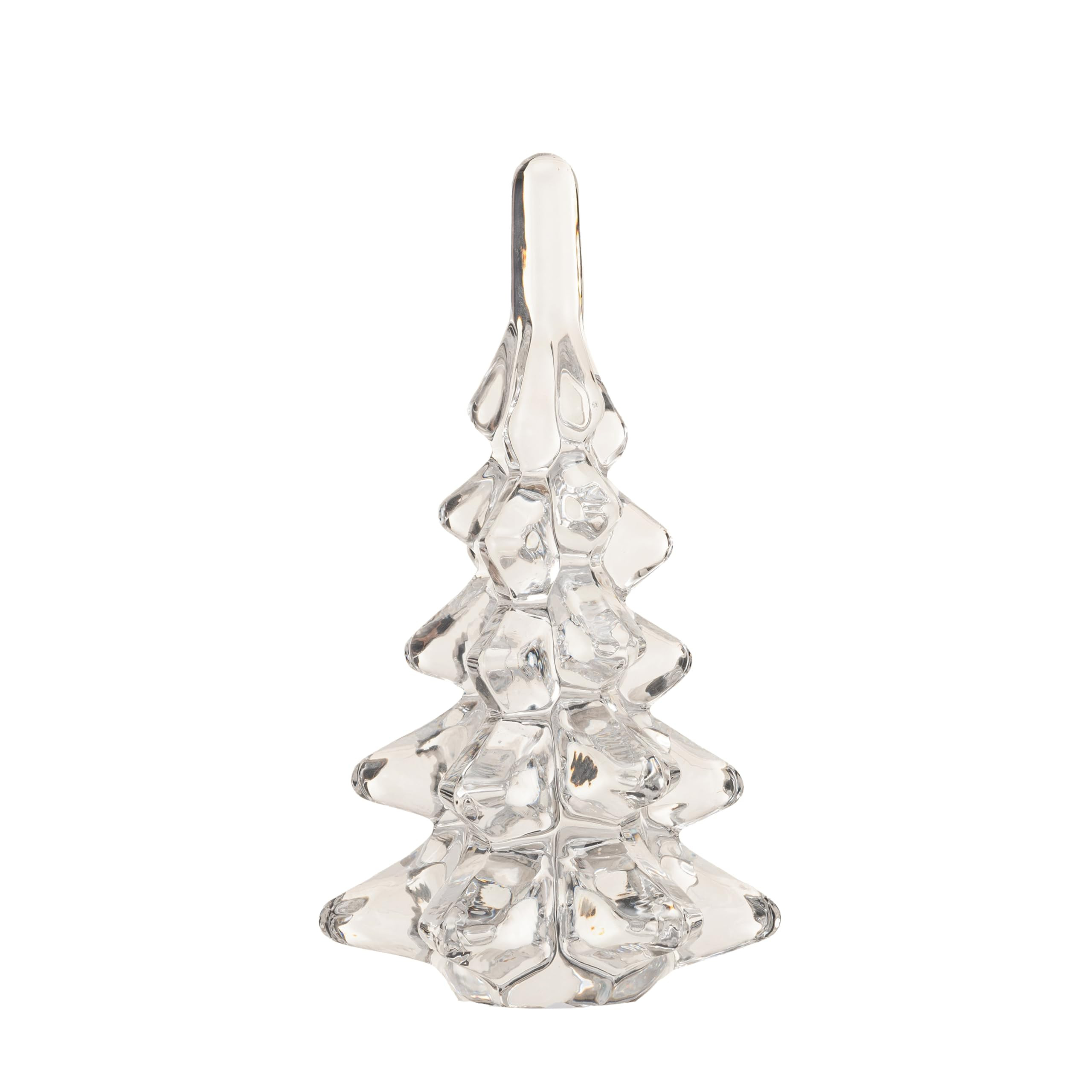 Creative Co-Op Mini Glass Christmas Tree Decor, Clear | Amazon (US)