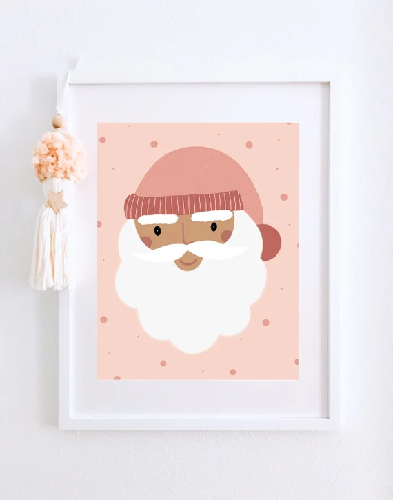 Santa Printable Art Magical Christmas Christmas Printable | Etsy | Etsy (US)