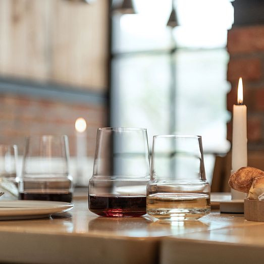 Zwiesel Glas Level Crystal Red Wine Tumblers (Set of 2) | West Elm (US)