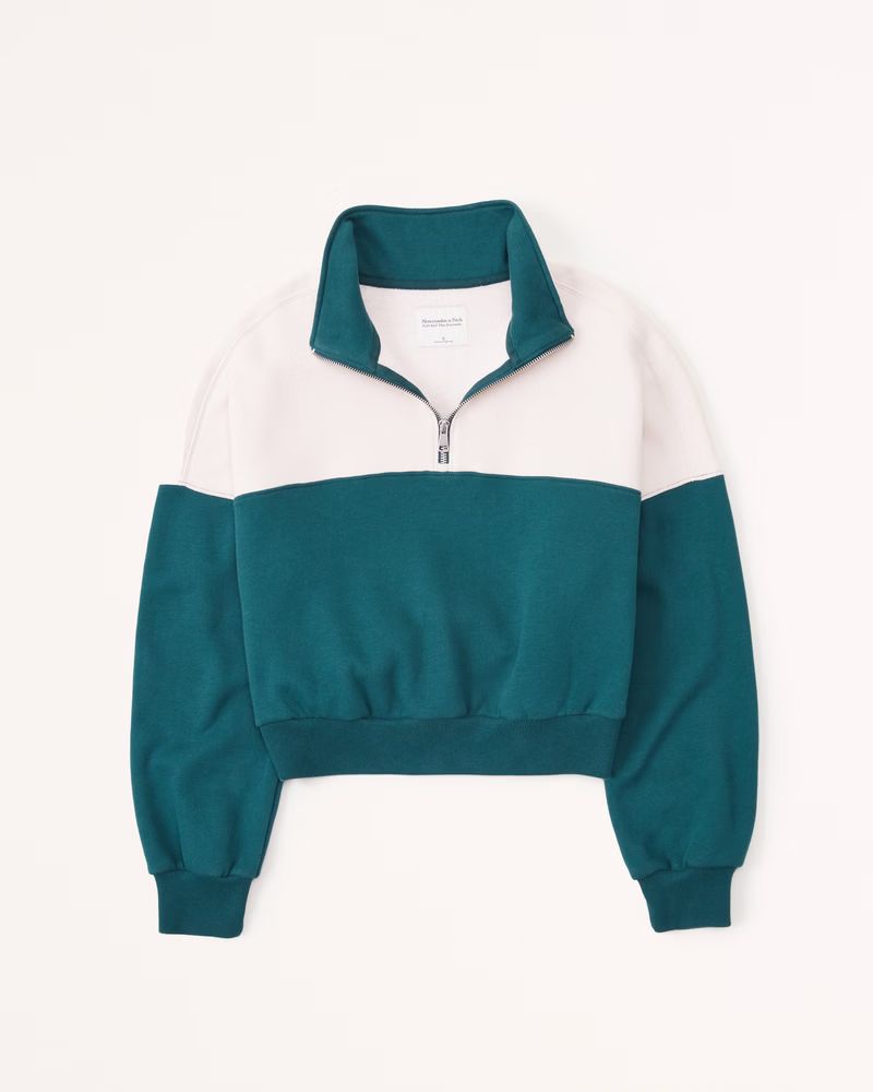 Essential Mini Sunday Half-Zip | Abercrombie & Fitch (US)