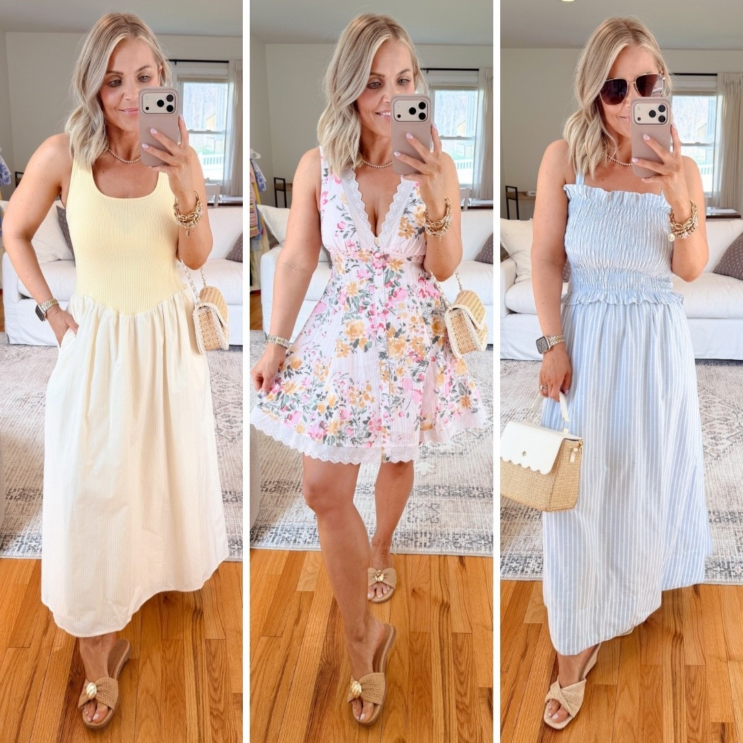 Target spring dresses that you didn’t know you needed! If you need a dress for vacation, an event or just for spring and summer I found some of these cutest ones that totally look more expensive than they are!!👏


Target finds, target fashion, spring outfits 2026, spring dresses, summer dresses, summer outfits 2026, vacation dress, vacation outfit, resortwear, baby shower dress, bridal shower dress, petite dresses, midsize fashion 

#LTKSeasonal #LTKPetite #LTKMidsize