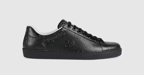 Men's Ace GG embossed sneaker | Gucci (US)