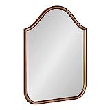Kate and Laurel Fellows Traditional Scalloped Arched Wall Mirror, 18 x 24, Gold, Decorative Vinta... | Amazon (US)