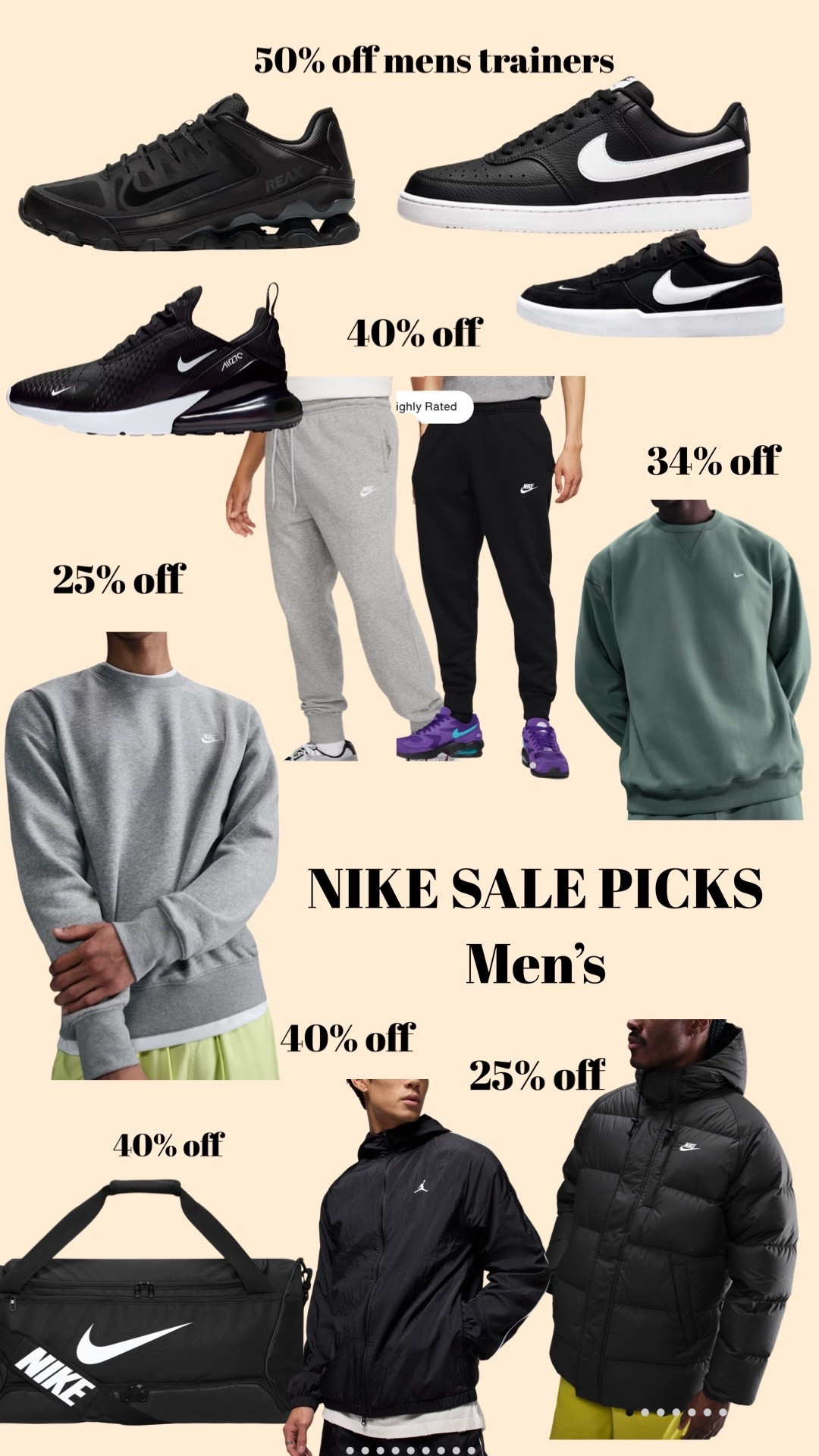 Up to 50% off Nike men’s!



#LTKuk #LTKCyberWeek