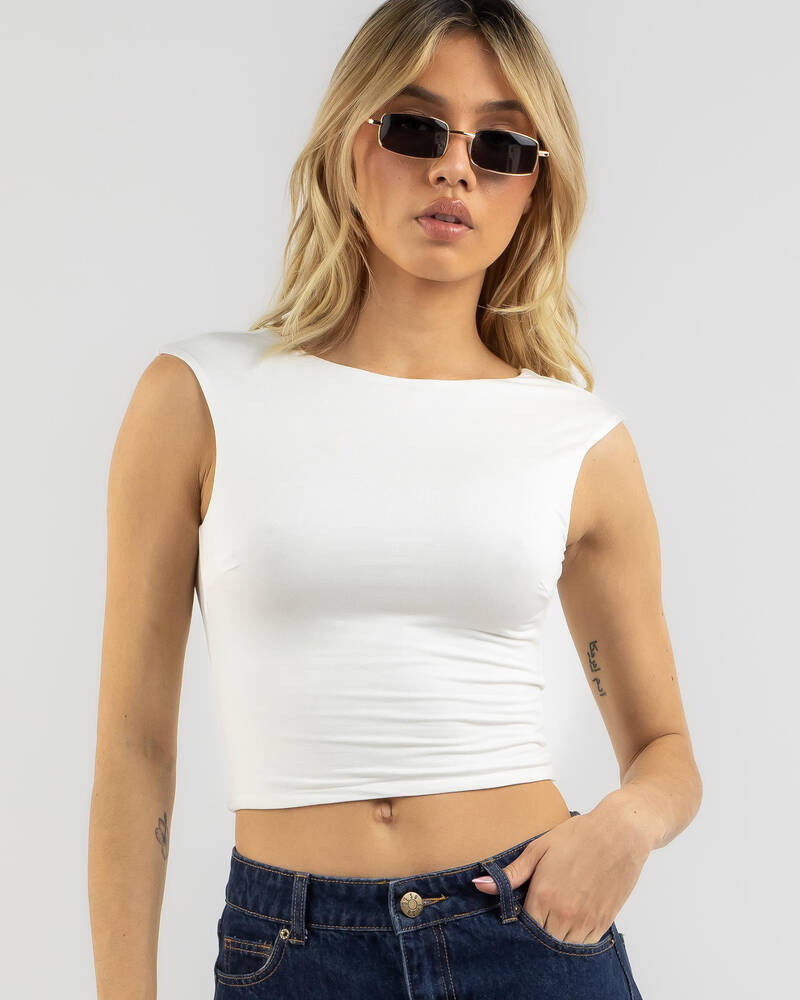 Harper Scoop Back Tank Top | City Beach (US)