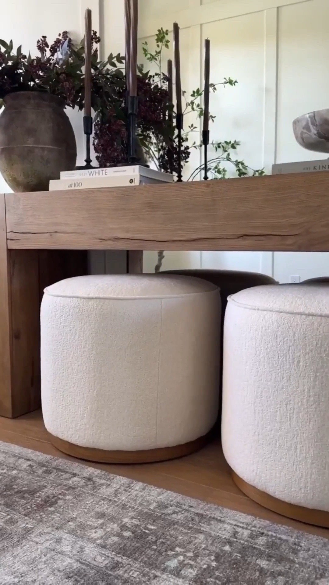 These ottomans really are that good! An exact look for less of these McGee & Co. ones at 1/6 of the price. These are the same size, just as beautiful, and will save you hundreds!

#LTKHome #LTKSaleAlert