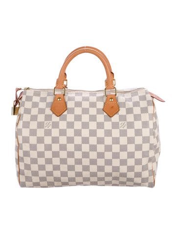 Louis Vuitton Damier Azur Speedy 30 | The Real Real, Inc.