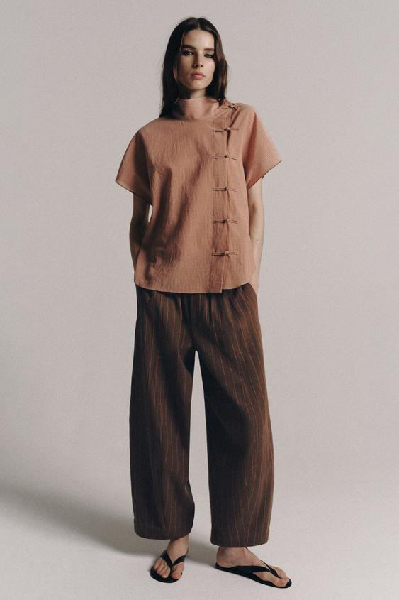 FROG FASTENING SHIRT ZW COLLECTION | Zara US