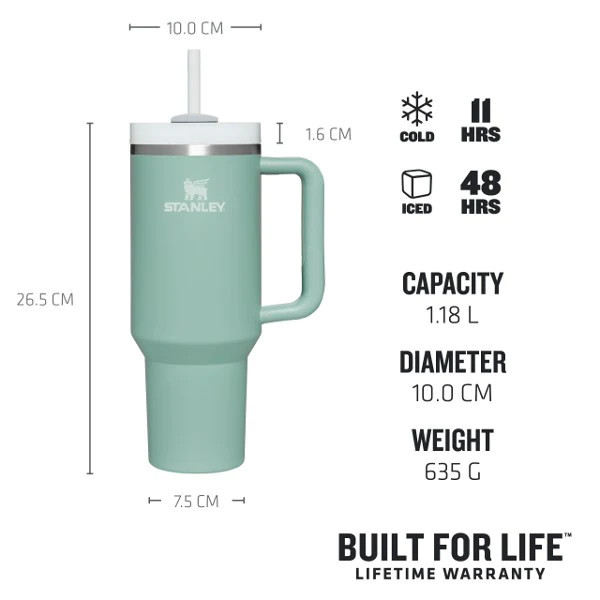 Stanley Quencher H2.0 Flowstate™ Tumbler | 1.2L | Stanley PMI EU & UK