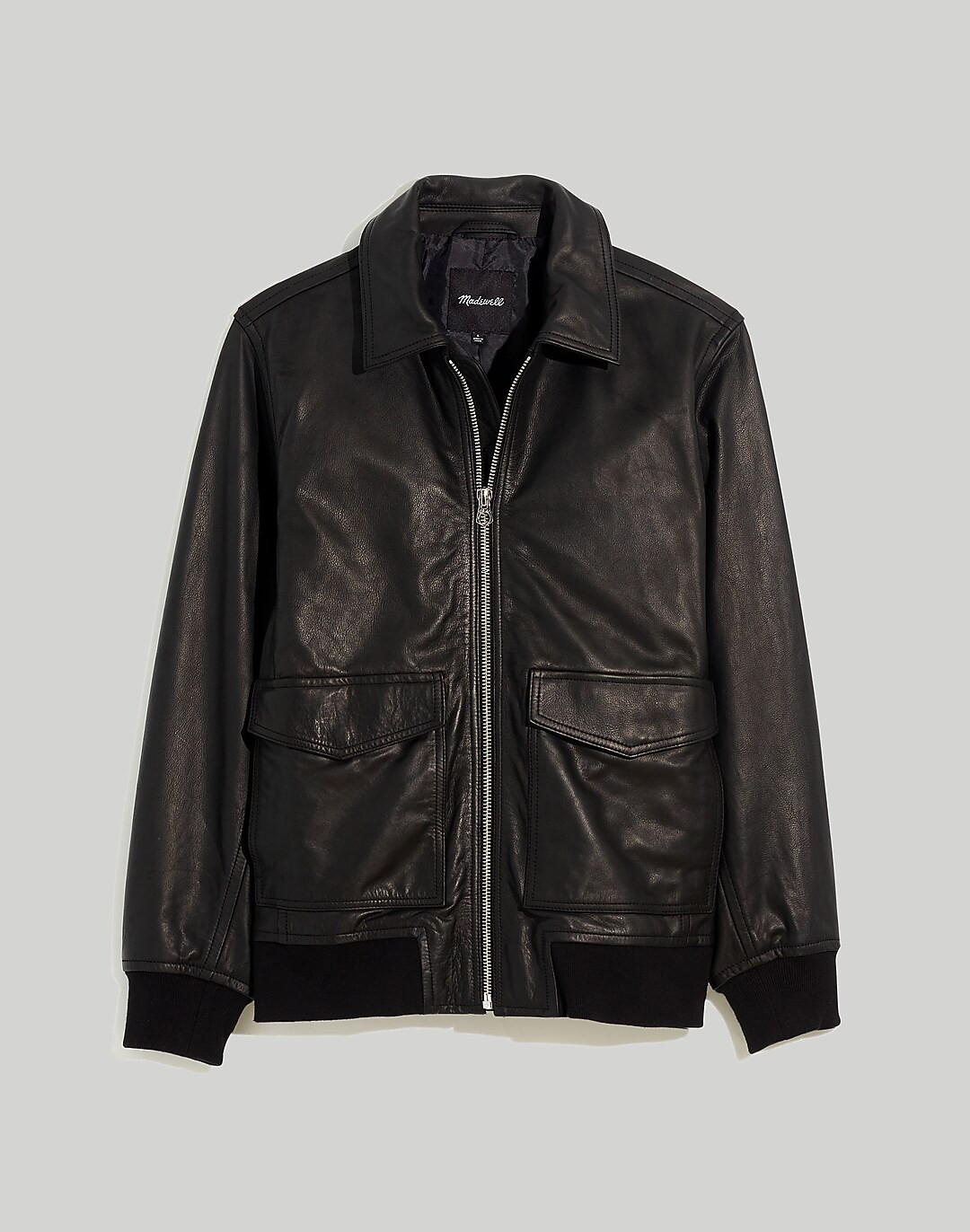Leather Bomber Jacket | Madewell