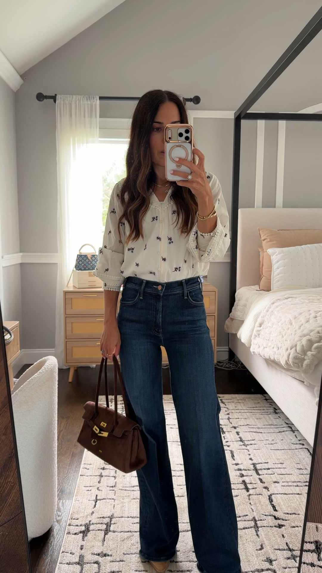 Now is the time to try mother jeans if you’ve never tried them. Soooo soft and flattering. Wearing a size 24

#LTKootd #LTKOver40 #LTKSaleAlert
