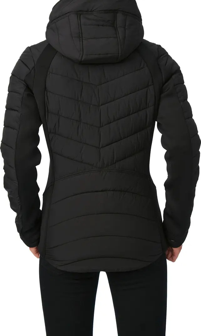 Bernardo Hooded Quilted Water Repellent Jacket | Nordstrom | Nordstrom
