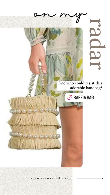 This Raffia bag is so cute! Great for wedding season, spring and fall to dress up a simple outfit.