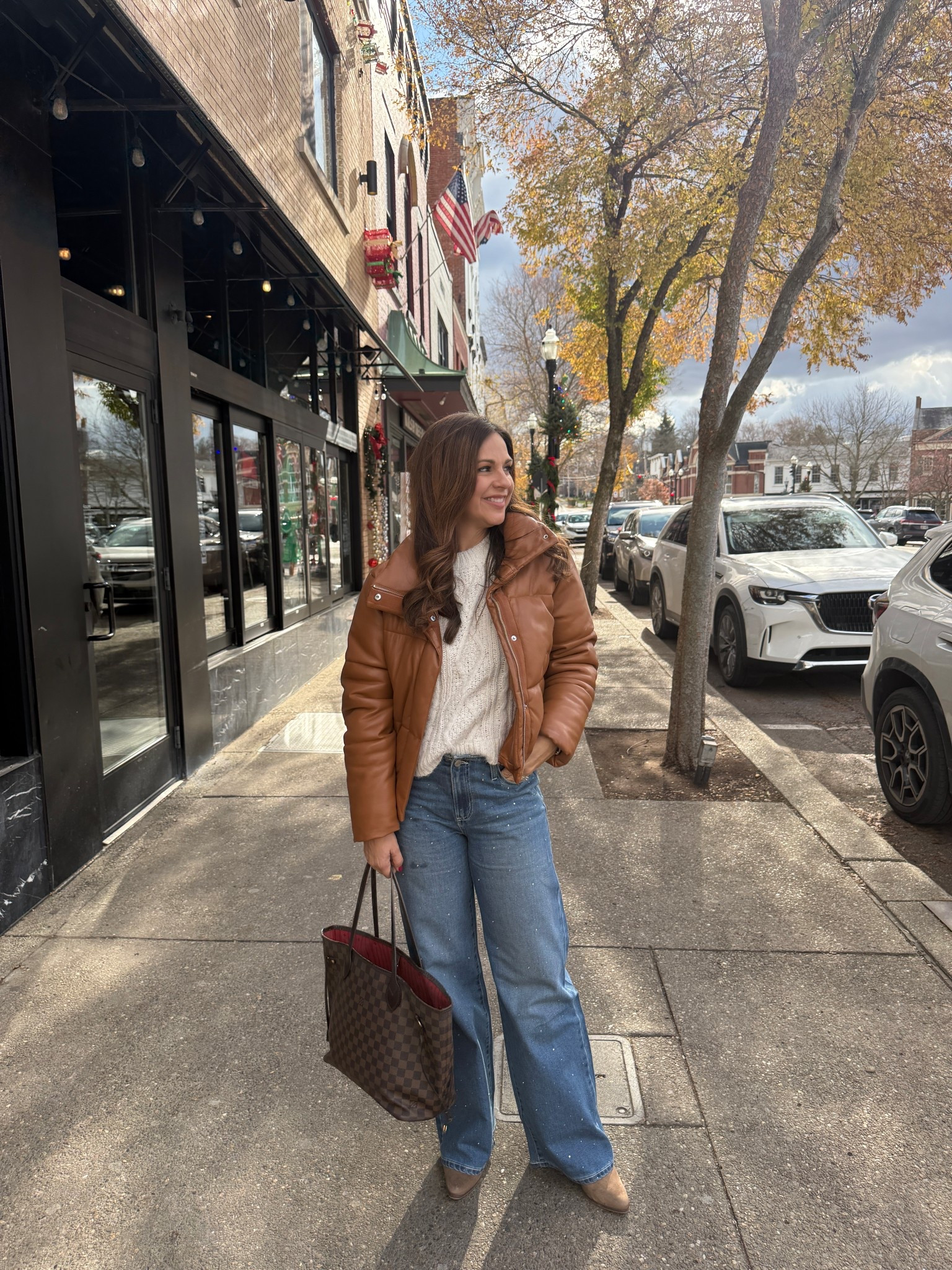 Out to lunch after our family photos today, and I wanted to share this simple little outfit that I threw together today. 

These embellished jeans from Walmart were only $20, and I love how easy and comfortable they were — perfect for the holiday season too the sparkle! (I always love a little bling 😉)

Anyway, love sharing good finds with you!🤍 Thanks for following along! 

Note: This post contains affiliate links. I may earn a small commission at no extra cost to you.

#LTKHoliday #LTKGiftGuide #LTKootd
