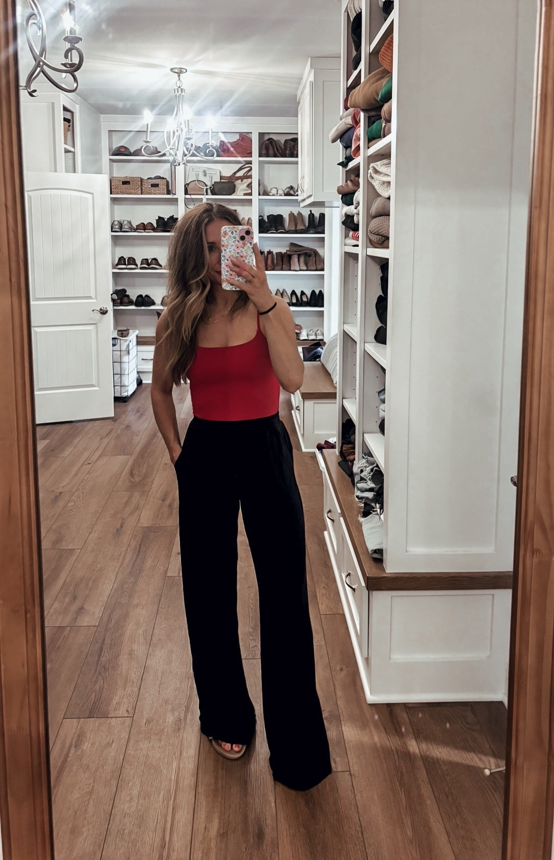 The lounge outfit you’ll feel most confident and comfy in! 💁‍♀️ would be perfect for traveling or sports watching as well! 

Wearing a small in the top and a 6 in the pants 

Loungewear | Lululemon lounge pants | bra free cami | 

#LTKootd #LTKselfcare #LTKmomlife