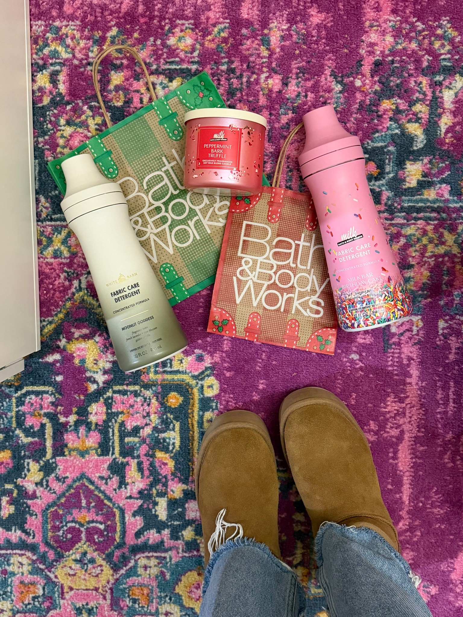 Can’t vouch for how good these laundry detergents are yet, but…. wow! The smell is everything! Also had to pick up a peppermint scented candle for the holiday season 🫧🧺

#LTKHome #LTKFindsUnder50 #LTKGiftGuide