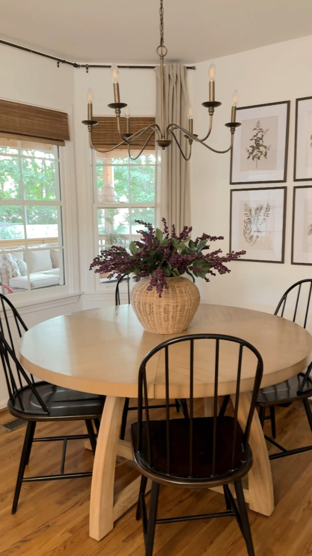 Dining nook views 

Woven vase is from At Home (not linkable)
I have 6 stems in the vase 



#LTKSeasonal #LTKFindsUnder50 #LTKHome