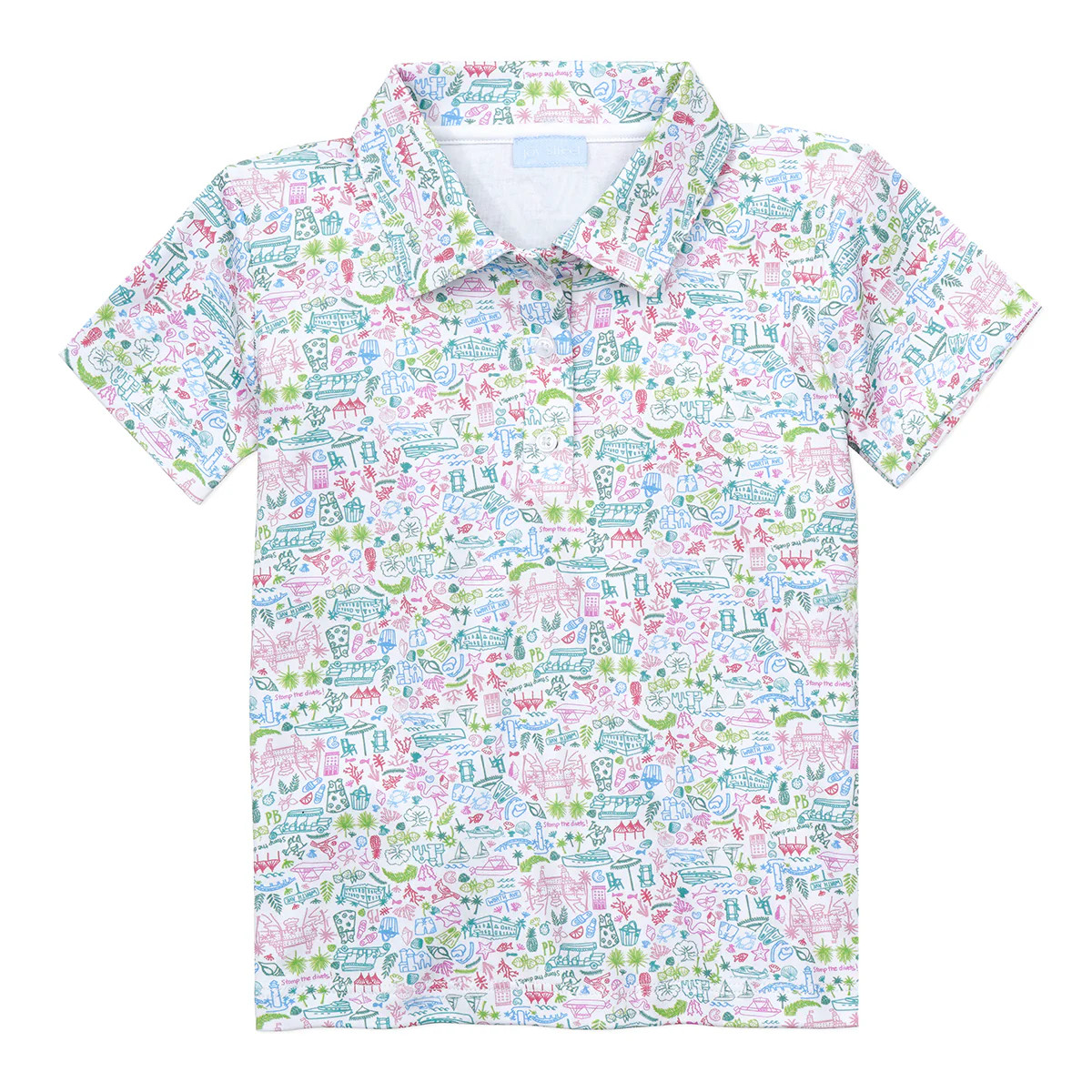 Palm Beach Boy's Polo Shirt | Joy Street Kids LLC