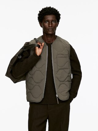 2-in-1 Quilted Liner Vest | Arket UK