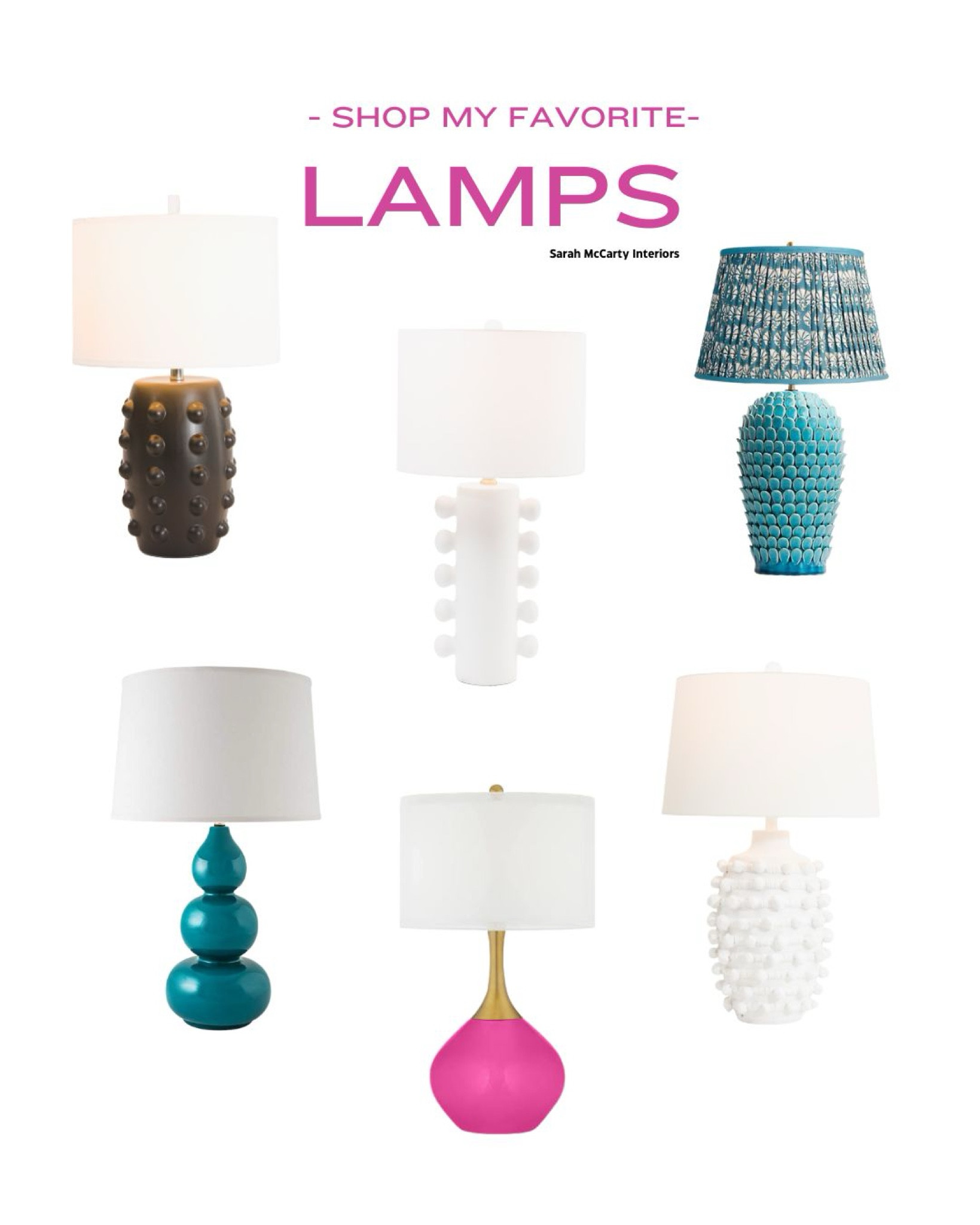 Some of my fave textured and colored table lamps! 💡🩷🩵

#LTKHome #LTKStyleTip #LTKFindsUnder100