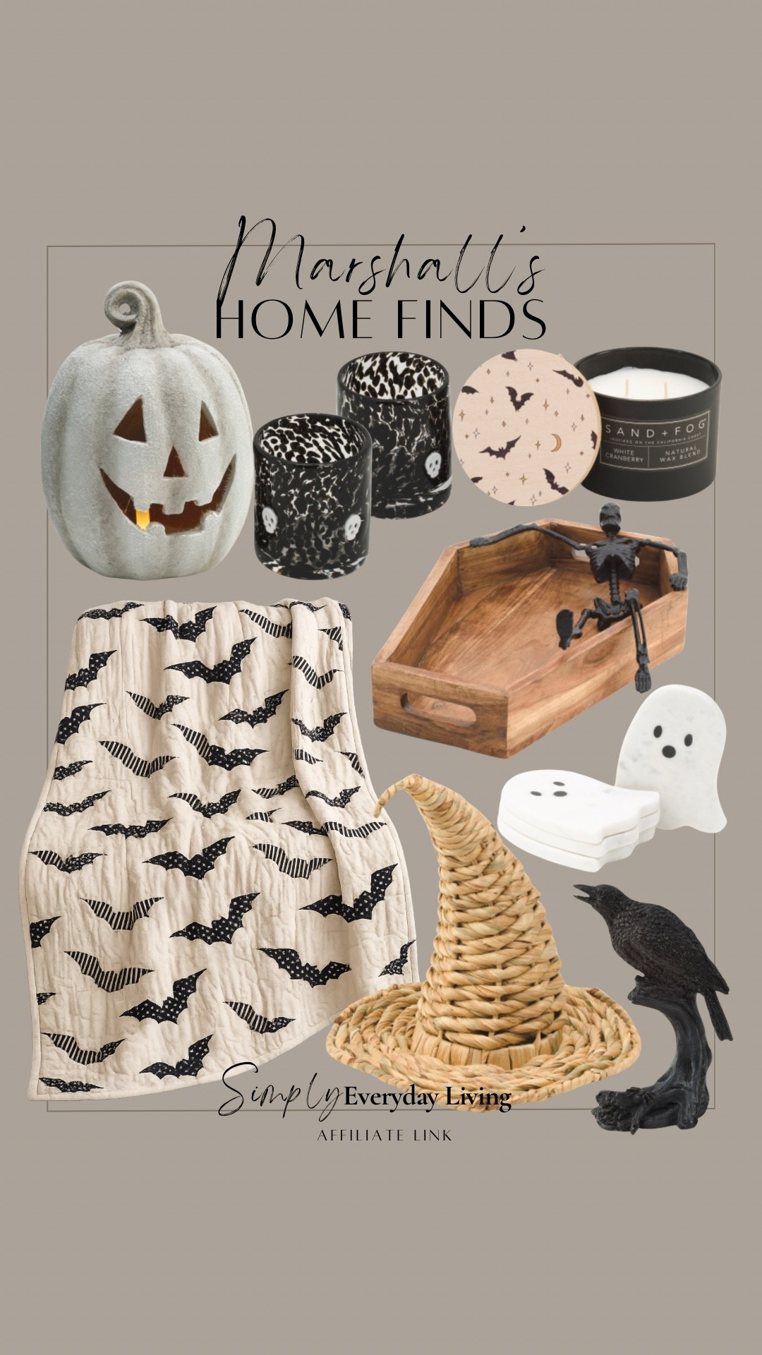 Marshall’s Halloween Finds

#LTKSeasonal