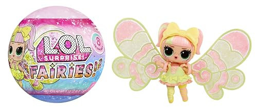 L.O.L. Surprise! Fairies Tots Dolls with Make-Your-Own Fairy Wings and 8+ Surprises to Unbox, Including Matching Fairy Accessories - Great Gift for Kids Ages 4+ | Amazon (US)