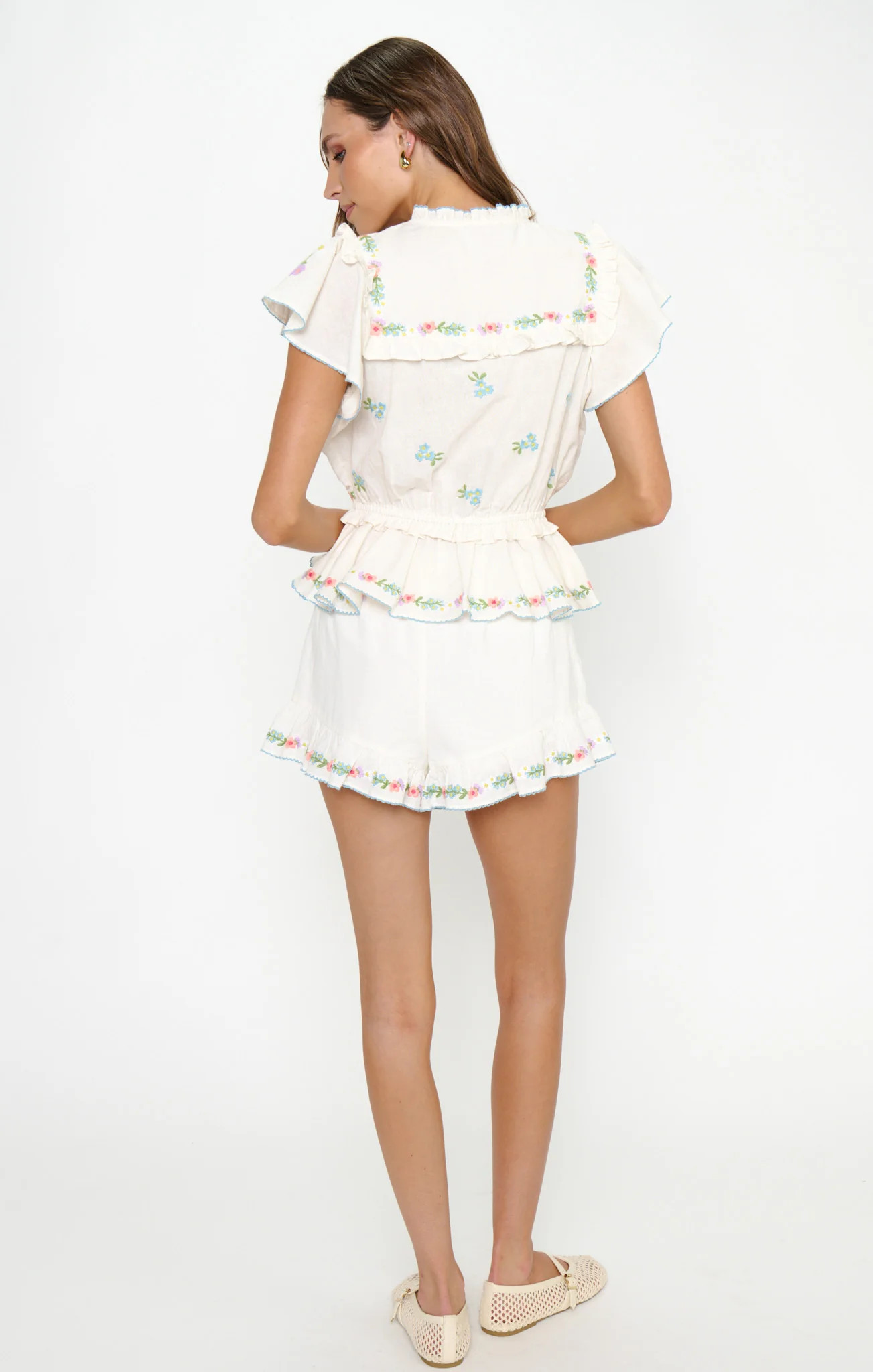 Cannes Shorts ~ Wild Meadow Embroidery | Show Me Your Mumu