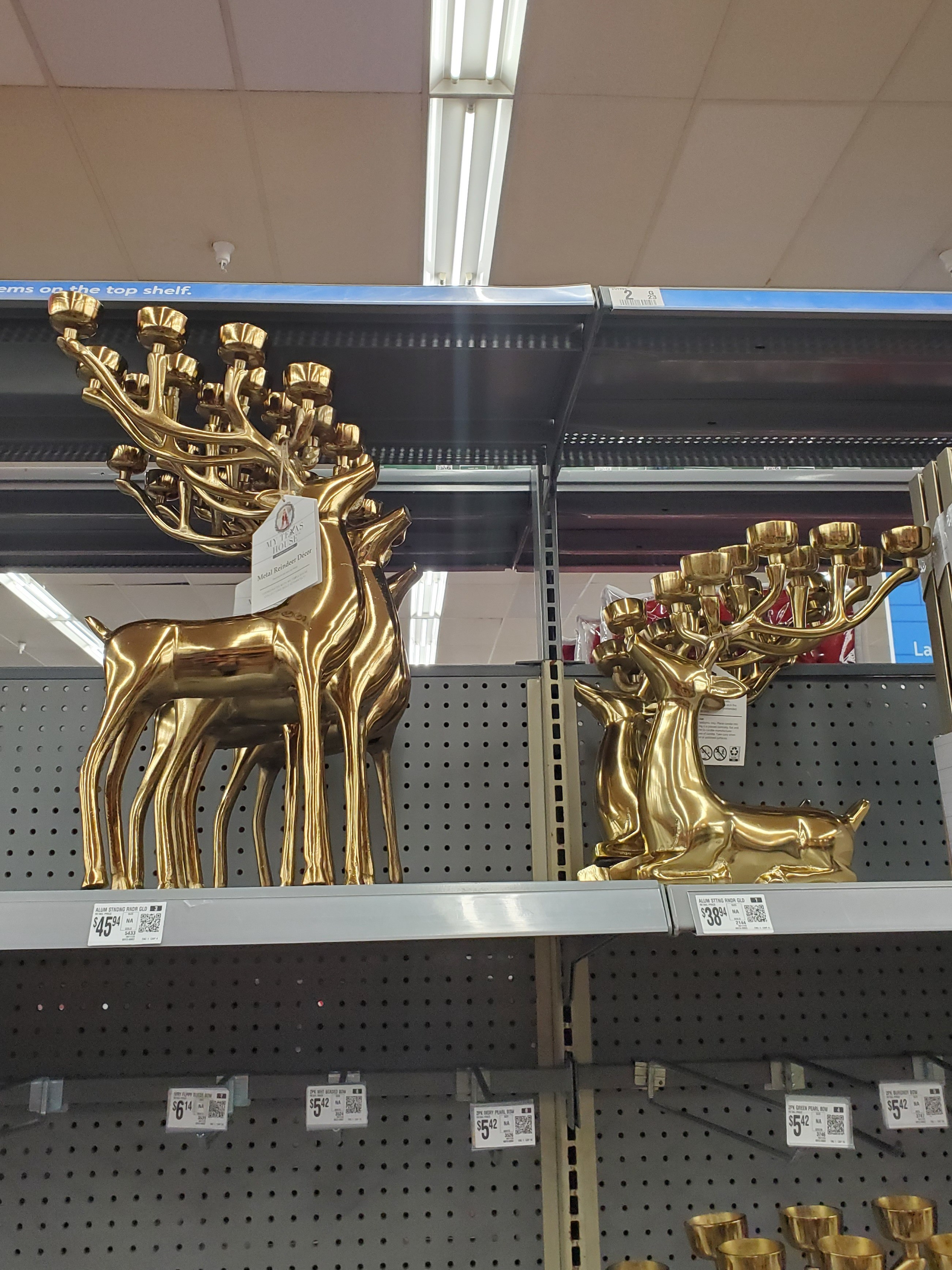 Stunning Gold Reindeer Tealight Candle Holder Holiday Decor at Walmart

#LTKHome #LTKSeasonal #LTKFindsUnder50