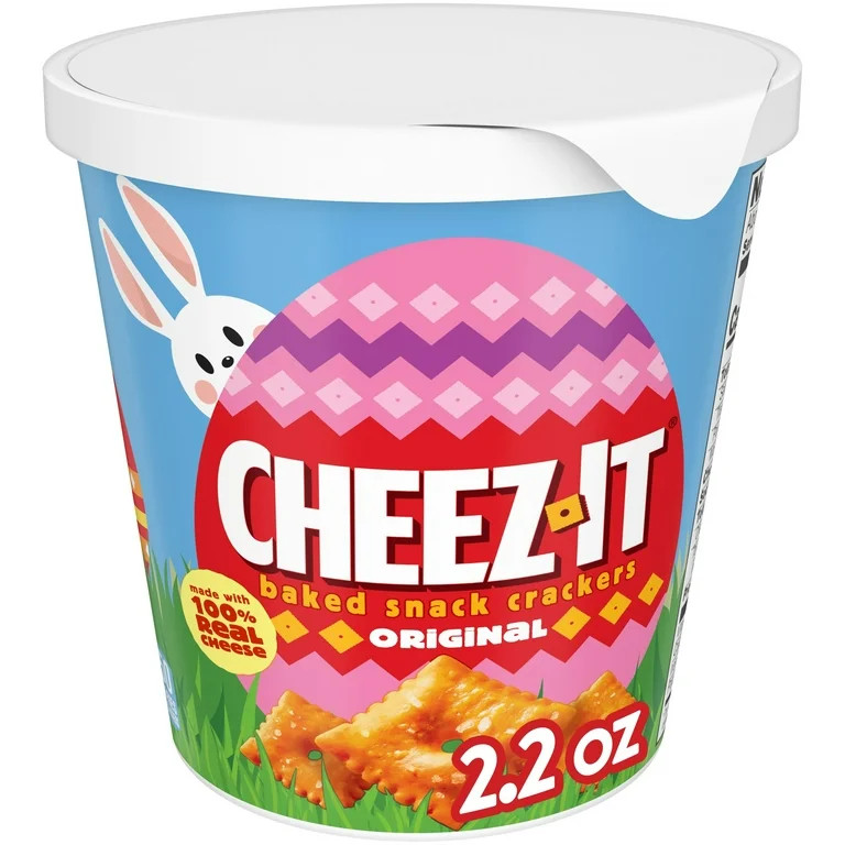 Cheez-It Original Baked Snack Crackers, Easter Snacks, 2.2 oz | Walmart (US)