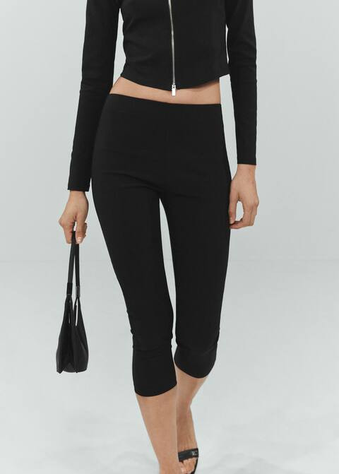 Capri leggings -  Women | Mango USA | MANGO (US)