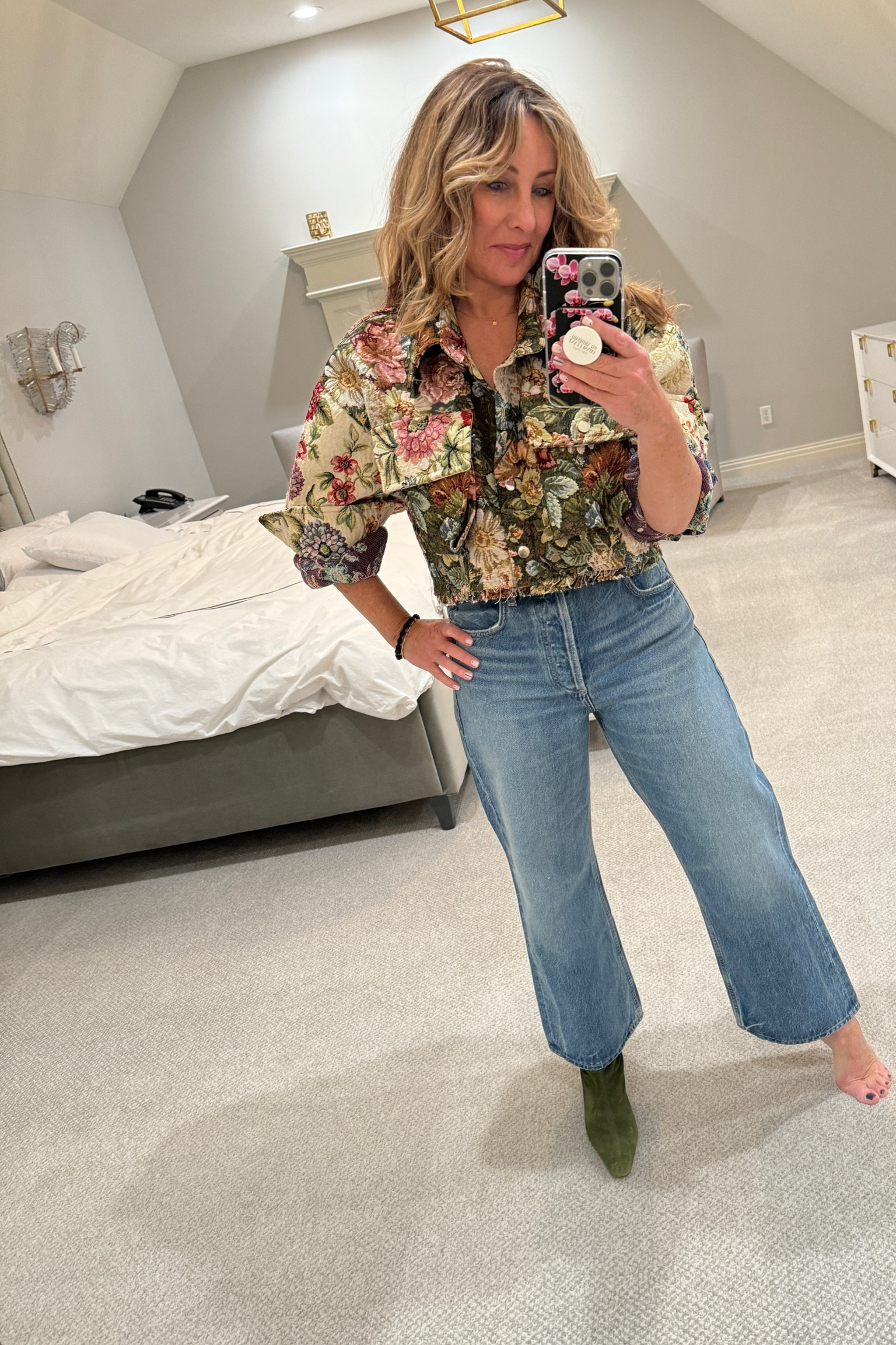 I’m kind of loving this crazy printed jacket!! What a fun new addition for my closet! 

#LTKSpringSale #LTKstyletip #LTKSeasonal