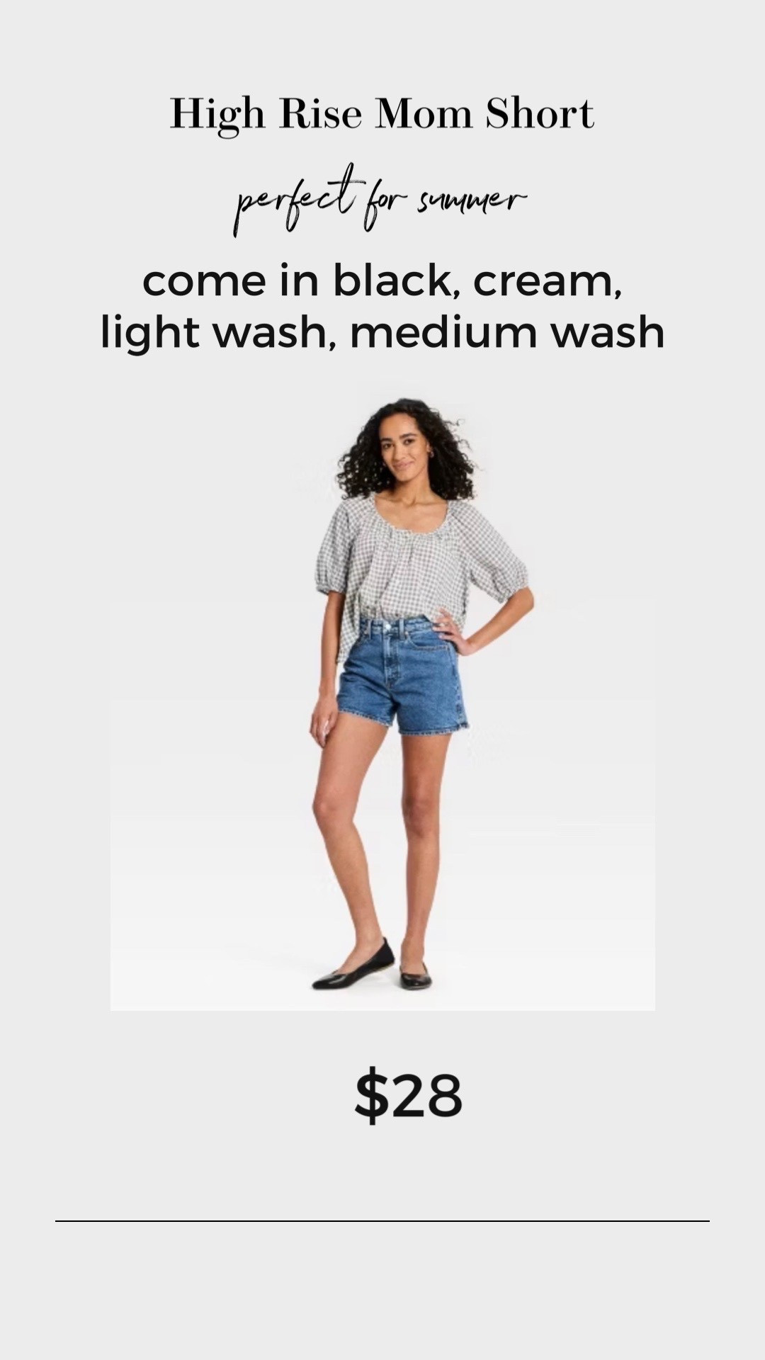 Perfect jean shorts for summer! Great length for moms !!

#LTKOver40 #LTKMidsize #LTKmomlife