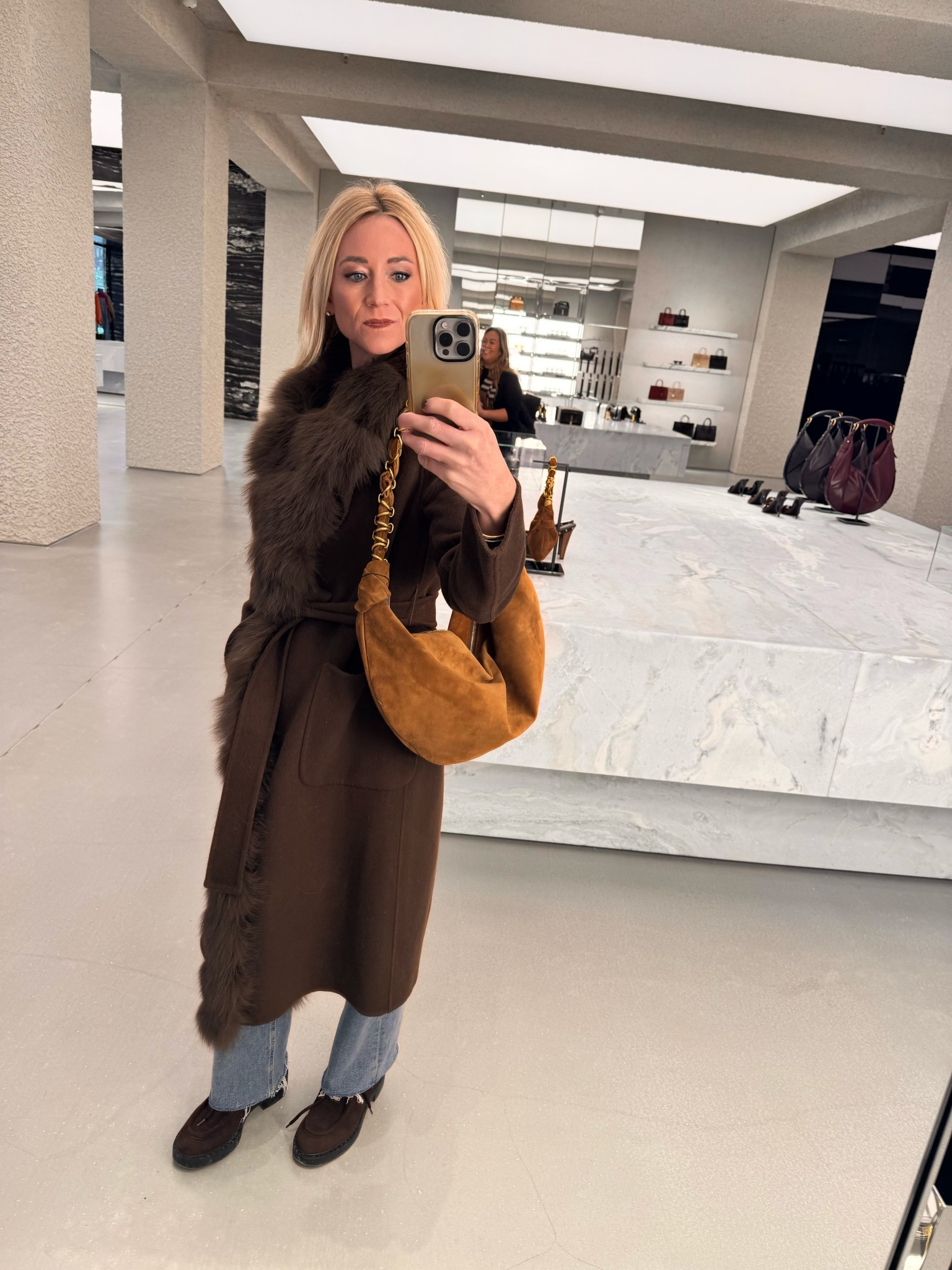 Five simple ways to elevate your Winter wardrobe ❄️🧣👜
Of course, it’s cold and getting dressed is not exactly motivating, but let’s not let that affect our everyday style! The key to looking chic in the snow is adding intentional details to your foundational pieces:
⚫️ That slouchy suede bag that completes a monochromatic look
⚫️ Layering a sweater over a leather jacket 
⚫️ Adding a brooch to a classic plaid blazer
⚫️ Investing in oversized aviator sunglasses (even if the sun is non-existent)
⚫️ Incorporating pattern play with a poo of animal print 

Even better, you most likely have a few of these in your closet now! If not, check out the links on 

#LTKootd #LTKWorkwear #LTKSeasonal