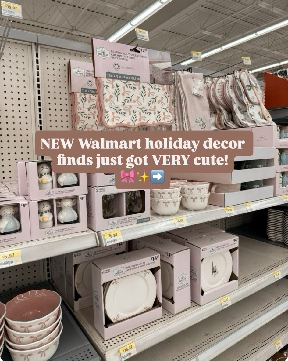 Okay Walmart… these holiday finds are TOO cute. 🎀✨🎄

Which one is coming home with you?

#LTKcanada #LTKhome #LTKsale