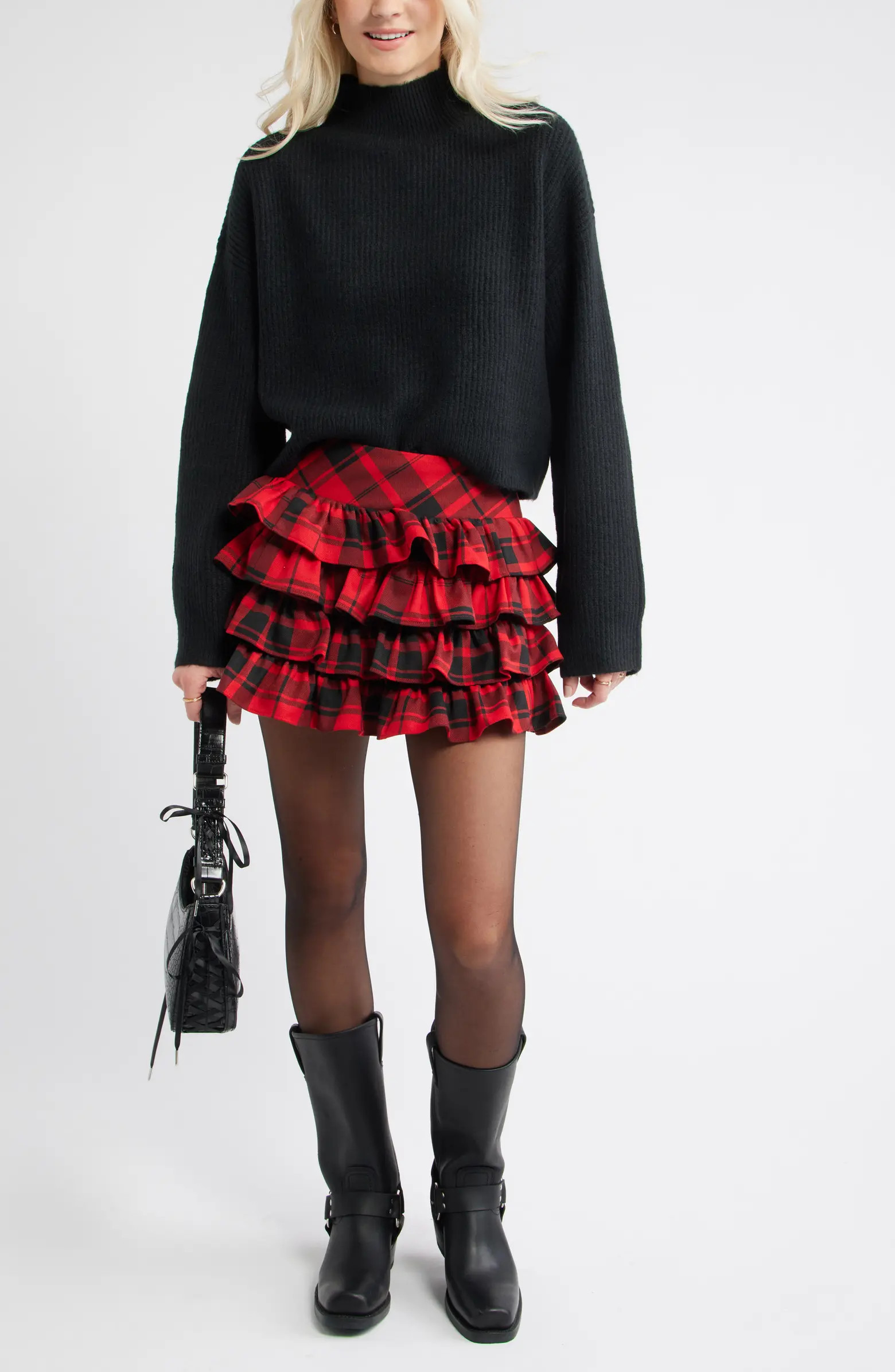 Oversize Cozy Mock Neck Sweater | Nordstrom