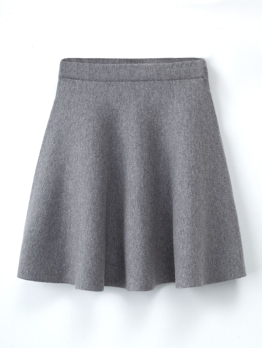 Girls Flare Hem Knit Skirt
   
      SKU: sk2210130643914481
         $10.00        $9.50   
    ... | SHEIN