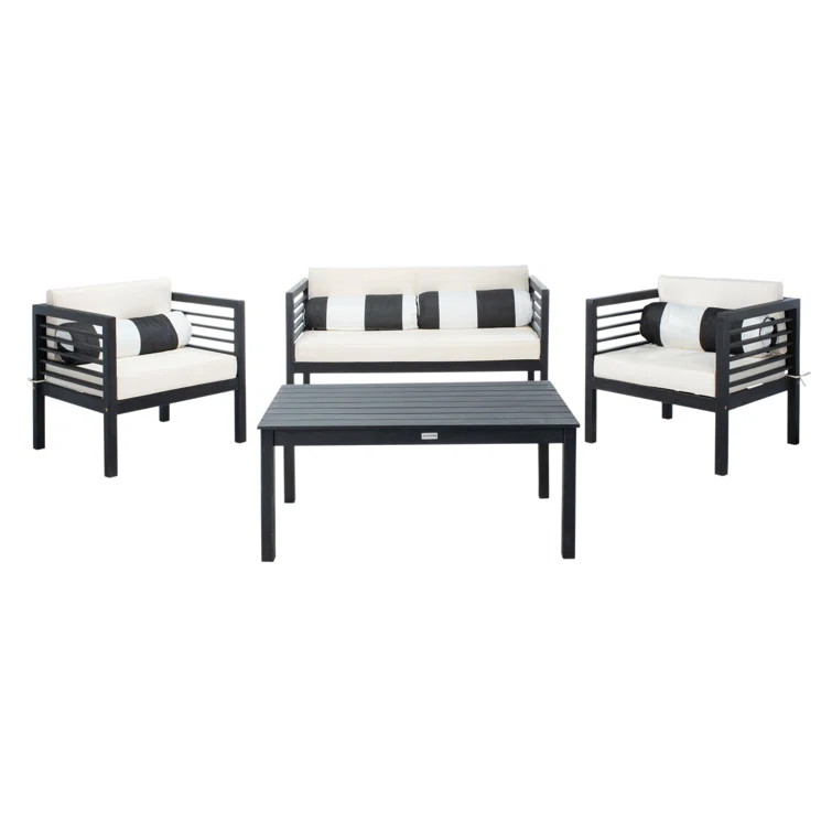 Lovettsville 4 - Person Seating Group with Cushions | Wayfair North America
